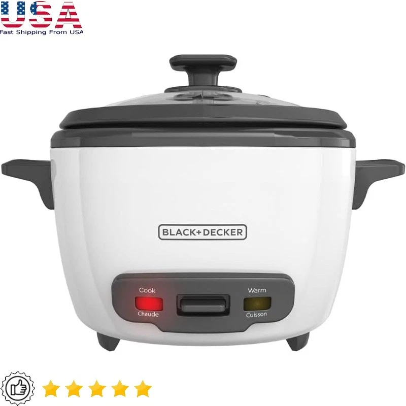 Electric Rice Cooker Steamer Nonstick Bowl Automatic Keep Warm Function 8 Cup US