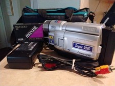 JVC GR-SXM730U Compact VHS-C Camcorder w/ Bag Battery, New Tape  Charger WORKS
