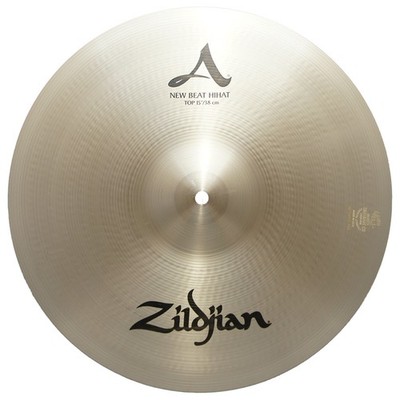 Zildjian A0137 15'' Beat Hihat Top Cast Bronze Cymbal Solid Chick Sound - Used