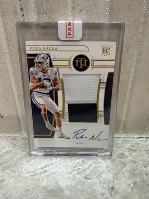 2023 National Treasures Puma Nacua Gold RPA /10 RC CMS-PUN LA Rams