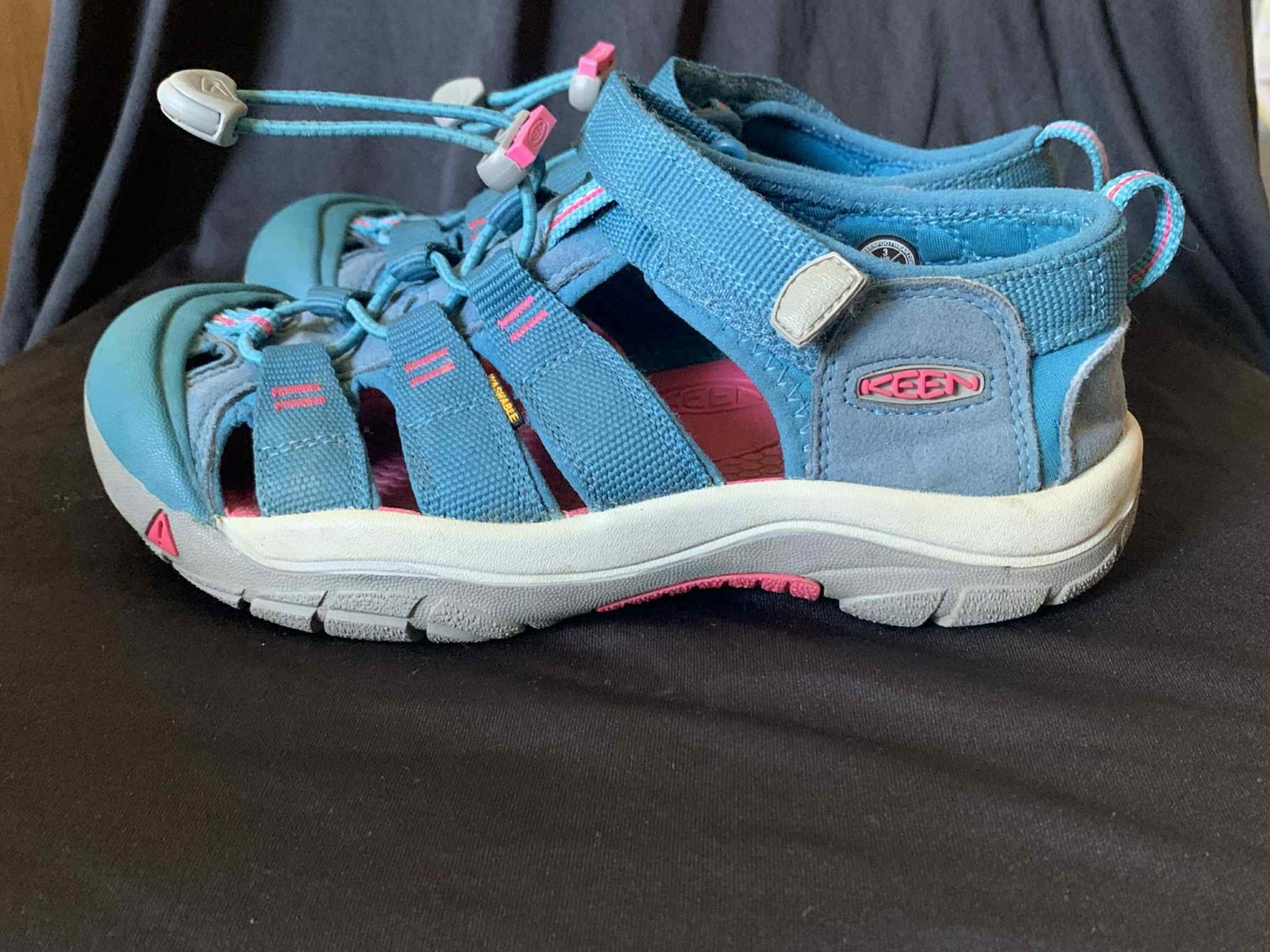 Sandali Keen Newport escursionismo acqua bambini taglia US 3 rosa turchese outdoor giovani