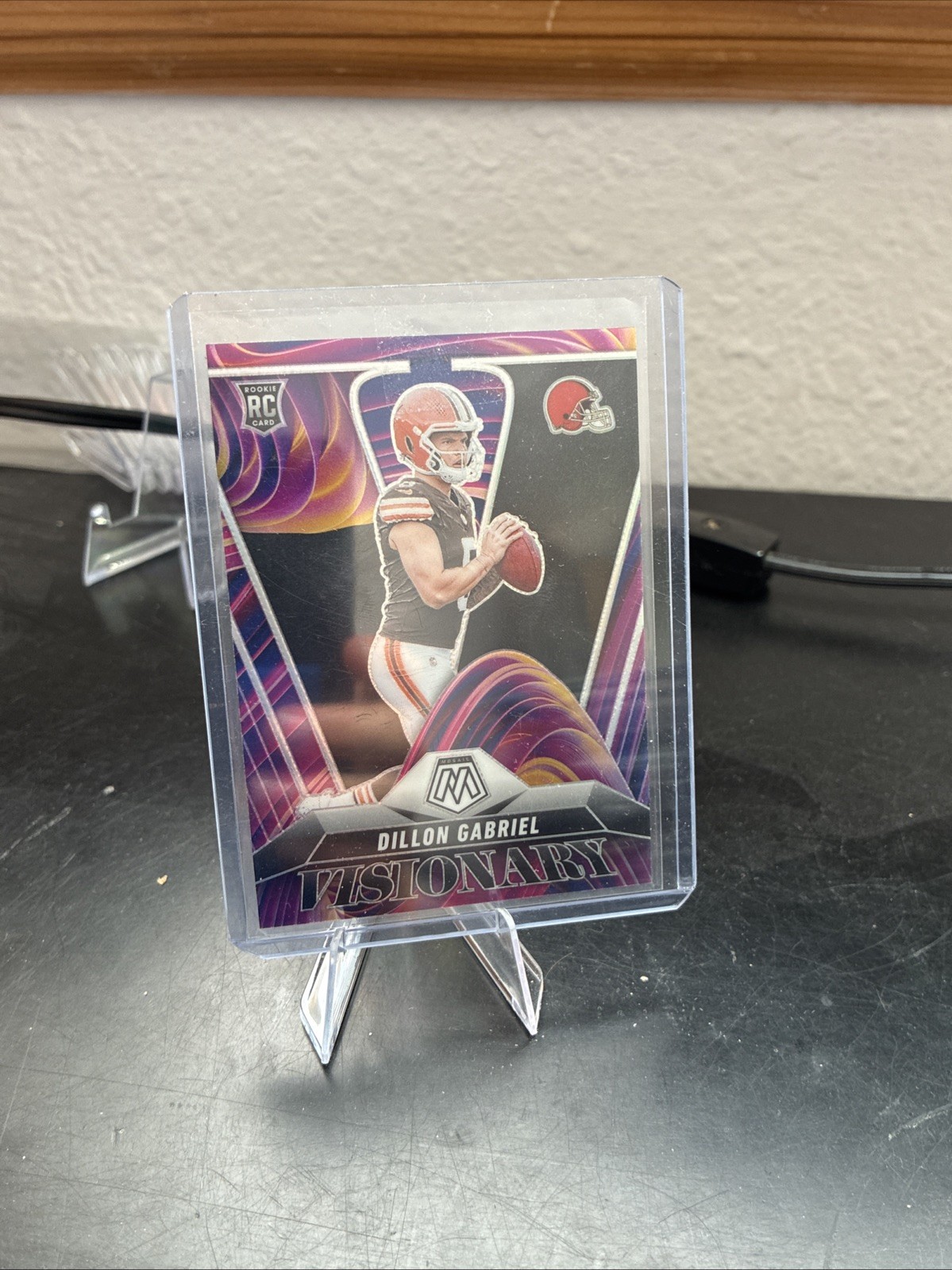 2025 Panini Mosaic Dillon Gabriel Visionary Case Hit Rookie RC #6