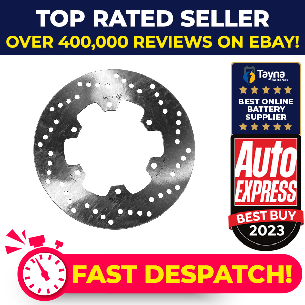 Motorcycle Brake Disc 68B40791 Brembo Genuine Top Quality Guaranteed New