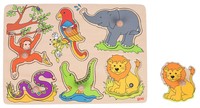 Soundpuzzle Zootiere, Mit Tierstimmen | Goki | Deutsch | Spiel | 57862 | 2026