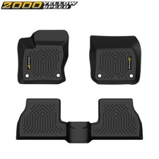 All Weather TPE Floor Mats Liners Font & Rear Rows Fit For 2012-2018 Ford Focus