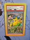Pokemon Pikachu 088 Black STAR Promo Paldean Adventure Chest PSA 10 A+ RARE