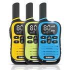Uniden 2-Way UHF Radio with Kid-Zone Plus Feature & USB-C Charging Triple Pack U