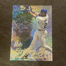 Ken Griffey Jr 1998 Flair Showcase Grace Row 1 SP Shimmer Holo Foil Mariners HOF