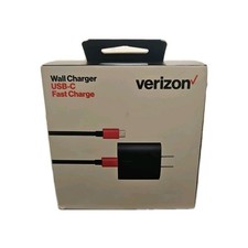 Verizon 30-Watt Fast Charge USB-C Wall Adapter with 6-Foot USB-C Cable