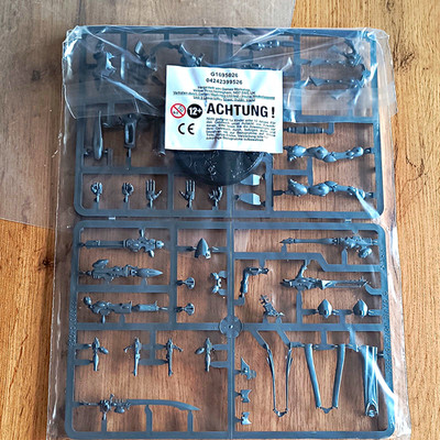 Games Workshop Eldar/Aeldari Warhammer 40k Kunststoff Sprues Bits grau G1695024