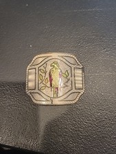 Vintage Belt Buckle Parrot Made In Astria