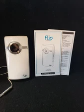 Ultra Flip Video Pure Digital U1120W Camcorder 4 GB 2 Hours - Tested, Works well