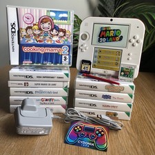 Nintendo 2DS Console, x12 Game & Accessories Bundle GREAT CONDITION