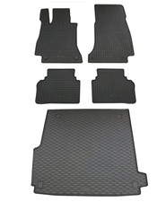 Gummi Fußmatten Kofferraumwanne für Mercedes E-Klasse S213 2016- Set Gummimatten