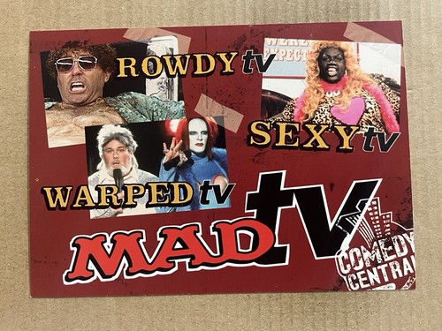 AK Mad TV Comedy Central Kabelfernsehen Werbung Humor Vintage PC