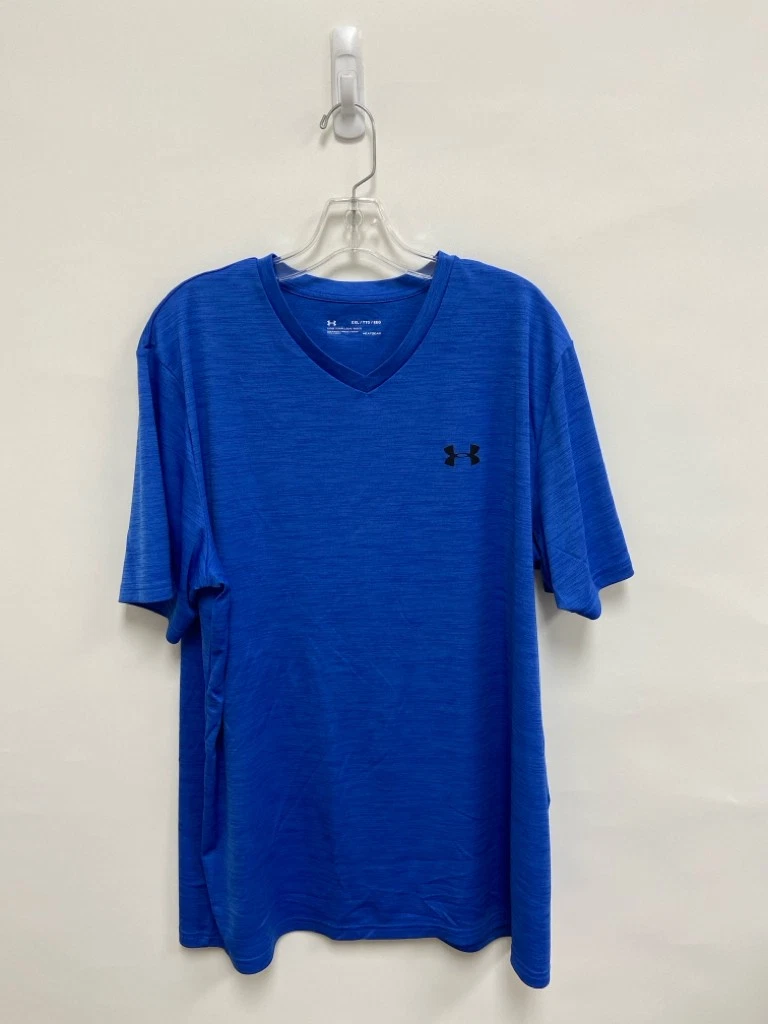 Under Armour Size XXL Royal Blue Men's Athletic Shirt