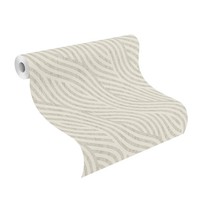 Rasch Tapete Vlies Kalahari 704525 Grau Beige Stylisch Grafisch