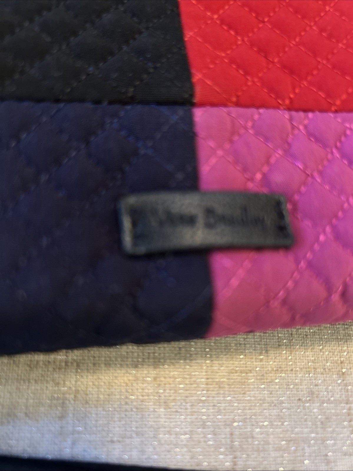 Vera Bradley Winter Patchwork Iconic RFID Accordi… - image 14