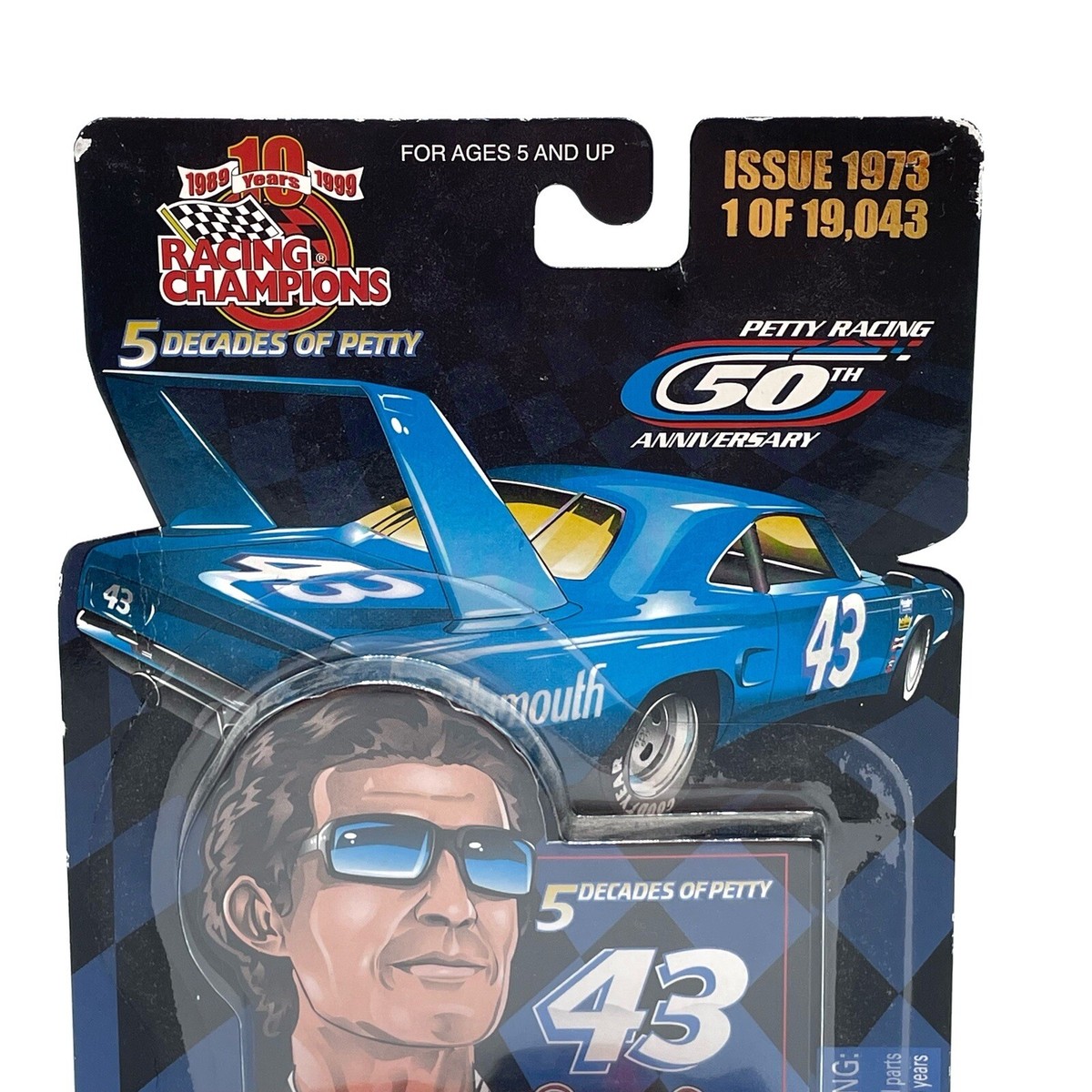 自動車 Richard Petty no.43 50th anniversary Richard Petty No. 43 50th Anniversary Issue 1973 Racing