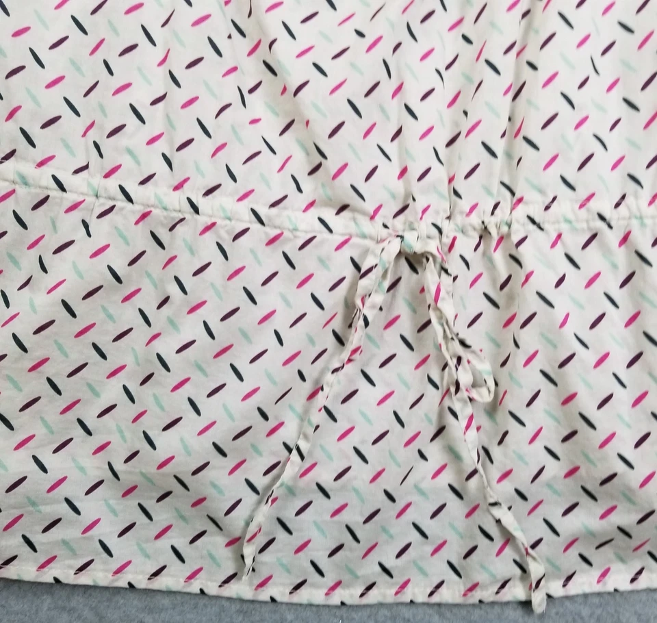 Old Navy Tank Top Women’s Extra Large XL Multicolor Dash Sleeveless Cotton Sheer - Image 3 of 4