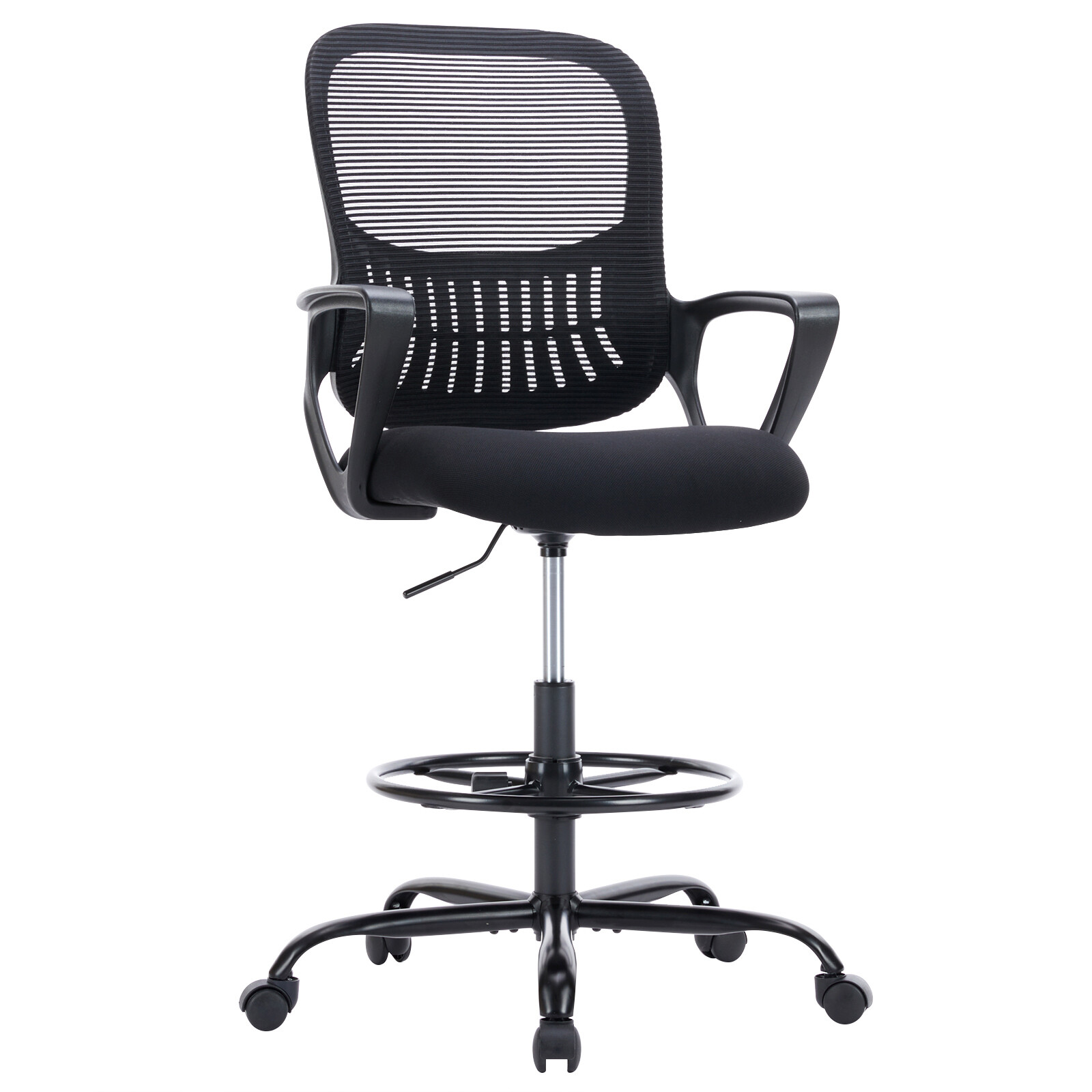Adjustable Height Mesh Rolling Desk Chair