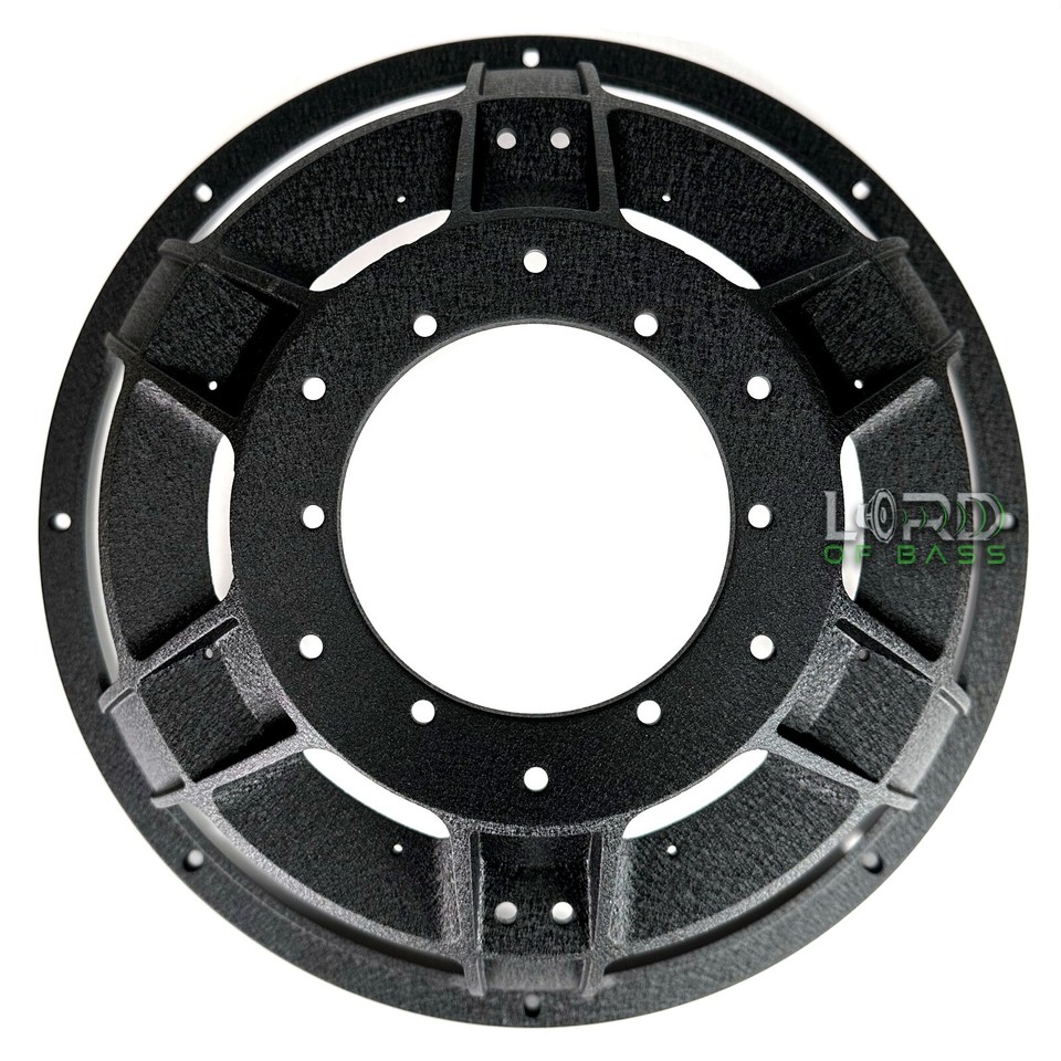 18″ TI Subwoofer Frame V2 - Basket - Black Wrinkle Finish | eBay