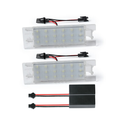 2x Led Kennzeichenbeleuchtung passend für Opel Zafira B 2005-2012. Beleuchtung
