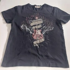 Rumble 59 ROCK THIS TOWN Rockabilly T shirt unisex size Large