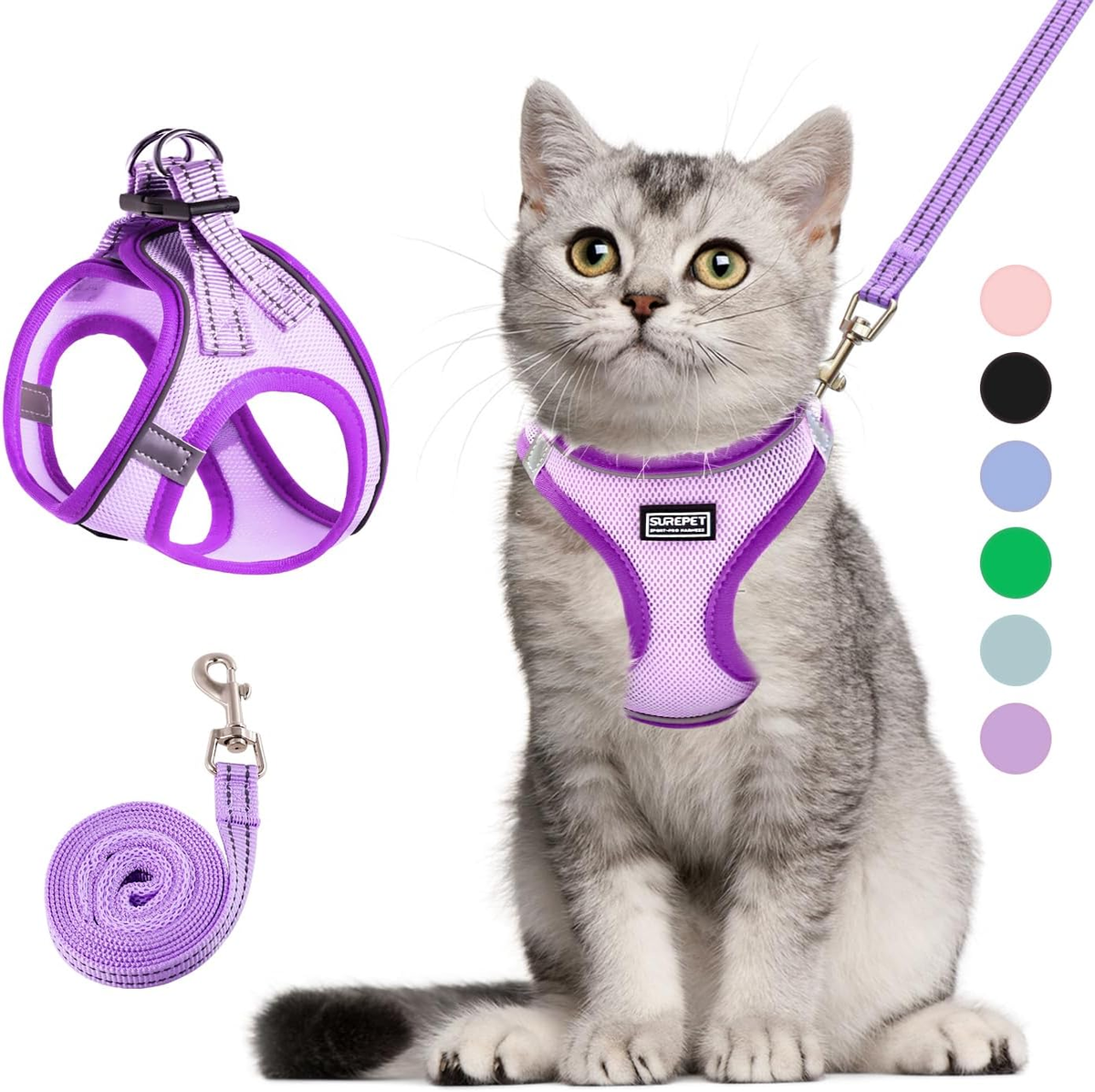 amazon cat leash harness