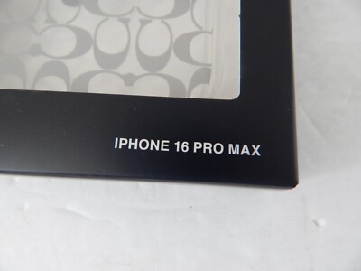 Coach Protective Case with Magsafe For iPhone 16 Pro Max