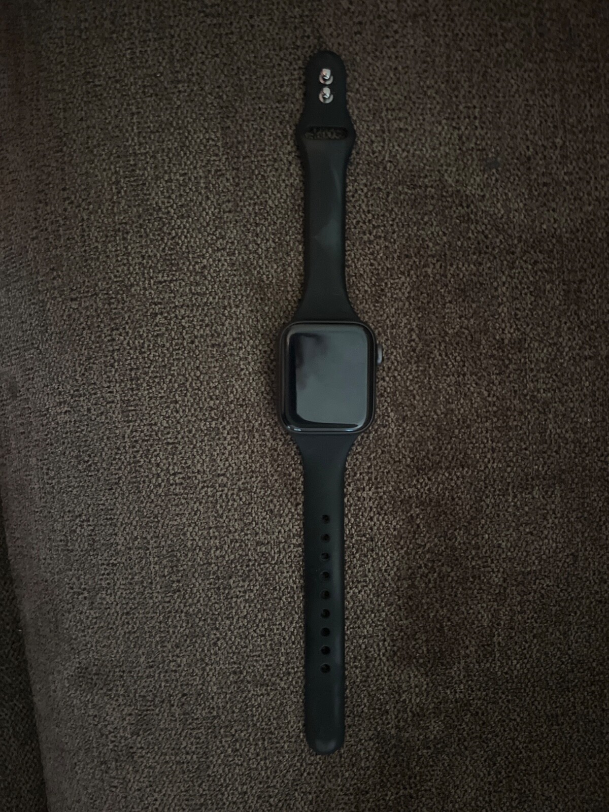 Apple Watch SE with Black Band - Gently Used, Perfect Condition  -image