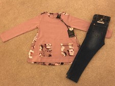 Girls Firetrap Top/Jeans Set/Outfit 3-4yrs BNWT