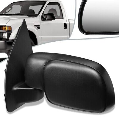 FOR 99-10 FORD F250 SUPER DUTY EXCURSION OE STYLE MANUAL RIGHT SIDE DOOR MIRROR 