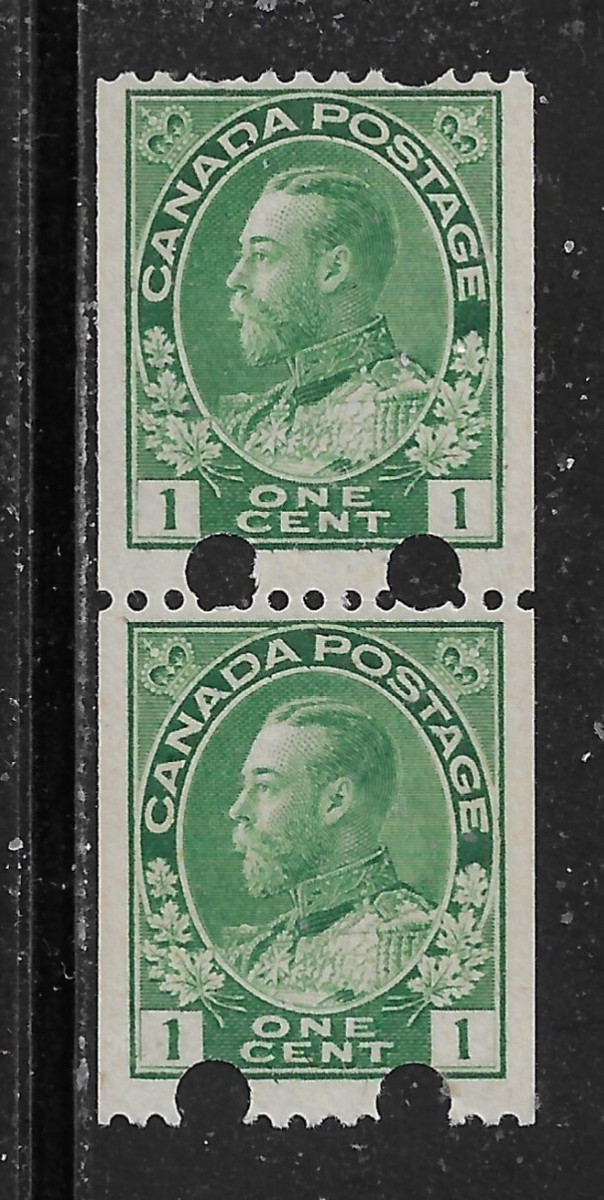 CANADA SC131 iv SG217 TOP STAMP MH BOTTOM STAMP MINT NEVER HINGED