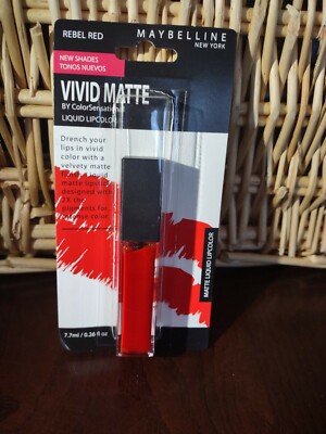 Maybelline Vivid Matte Liquid Lipcolor Rebel Red
