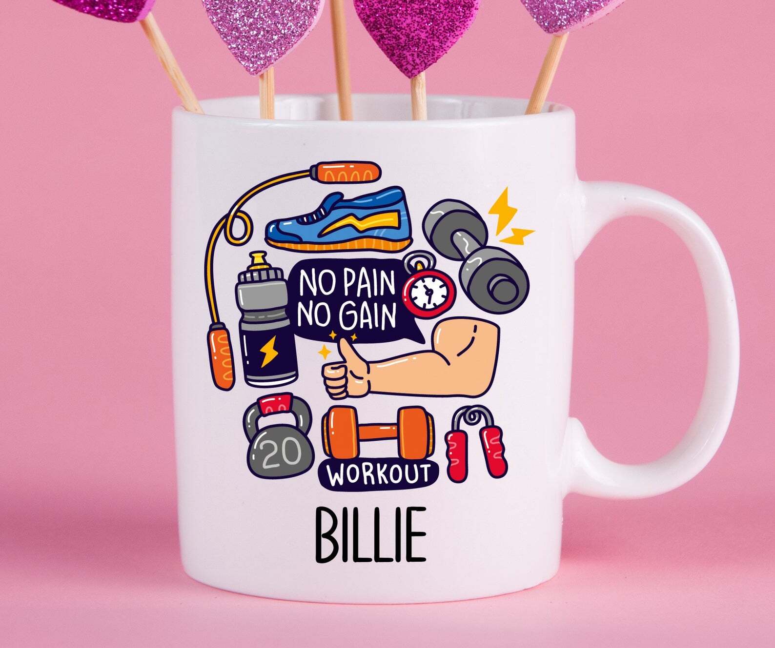 Personalized Exercise Mug Exercise Gift Ideas Exercise Cup Gifts For Exercise