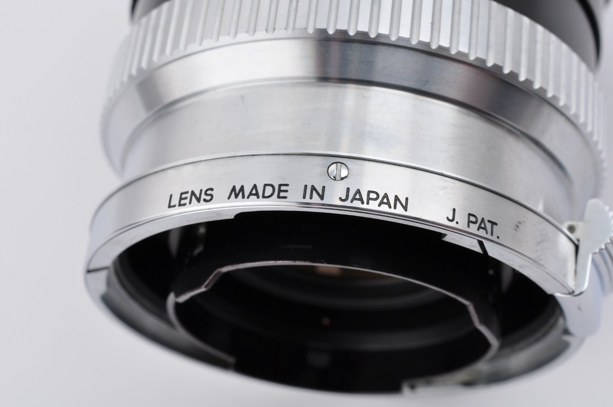 Nikon Nikkor 10.5cm 105mm f2.5 P Nippon Kogaku Lens Near Mint from