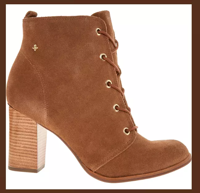 Ankle boot hotsell cravo e canela