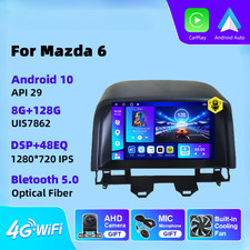 Car Radio For Mazda 6 GPS Navigation Stereo Audio Video Android 10 Wifi Carplay