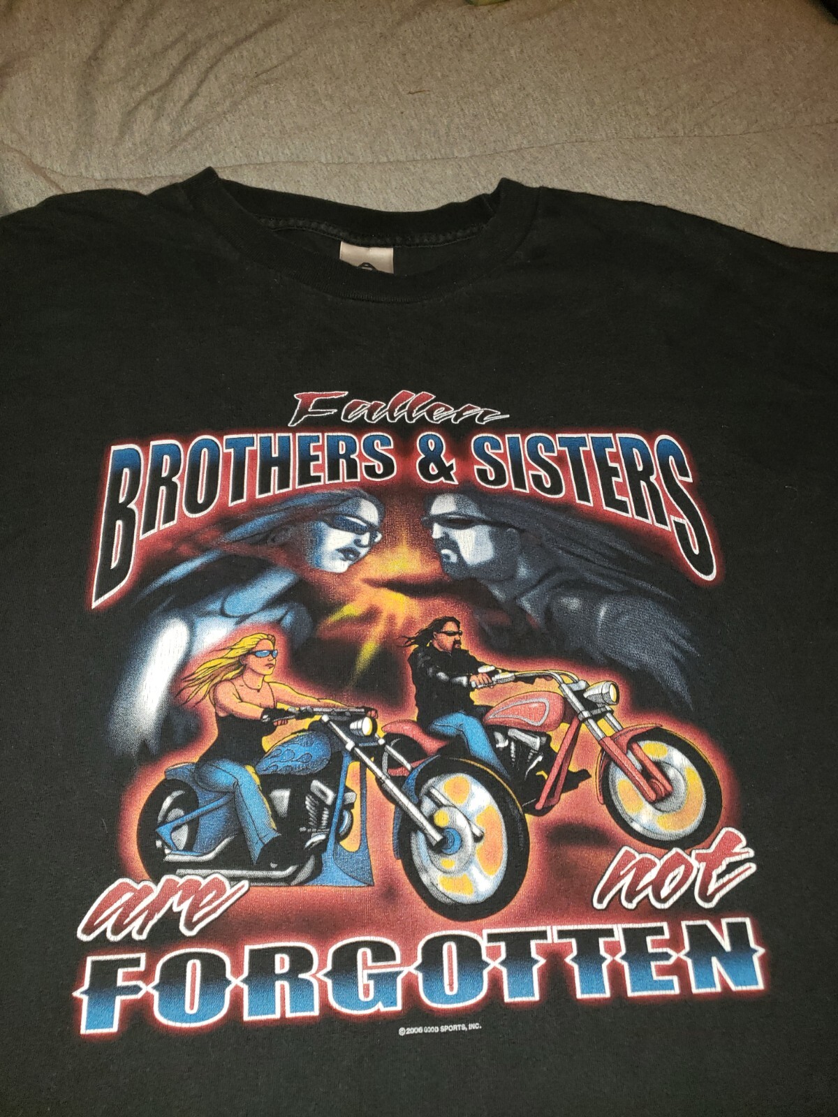 Easy Rider Motorcycle Biker Fallen Brothers & Sisters… Gem