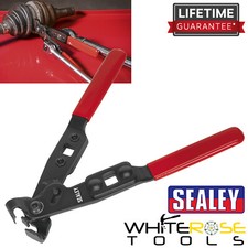 Sealey Ear-Type Clip Pliers Extra Heavy-Duty Steel Automotive Garage