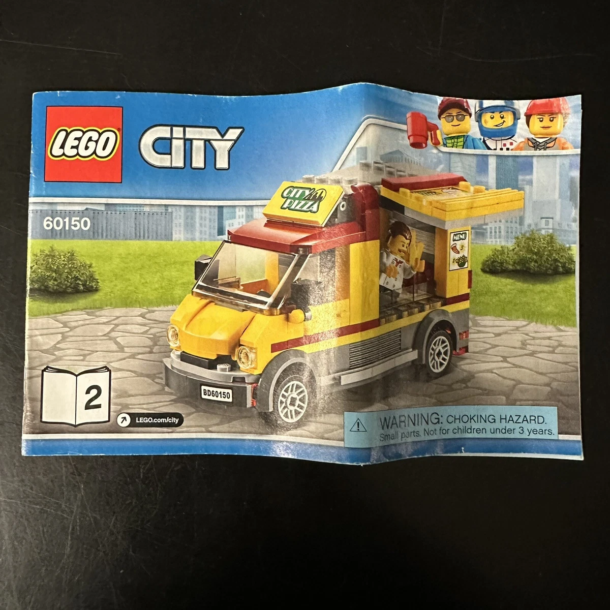 Lego city great online vehicles pizza van 60150