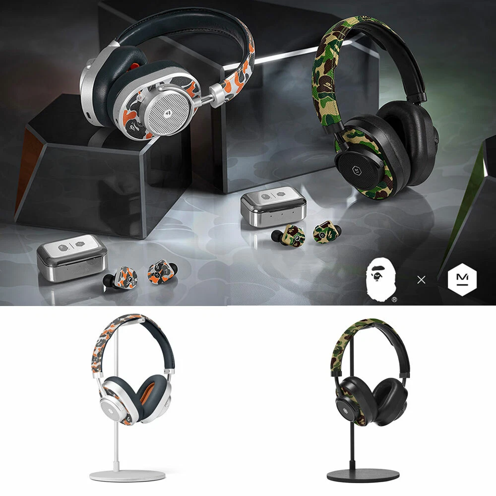 A BATHING APE x MASTER & DYNAMIC ABC CAMO MW65 Wireless Active Noise-Cancelation