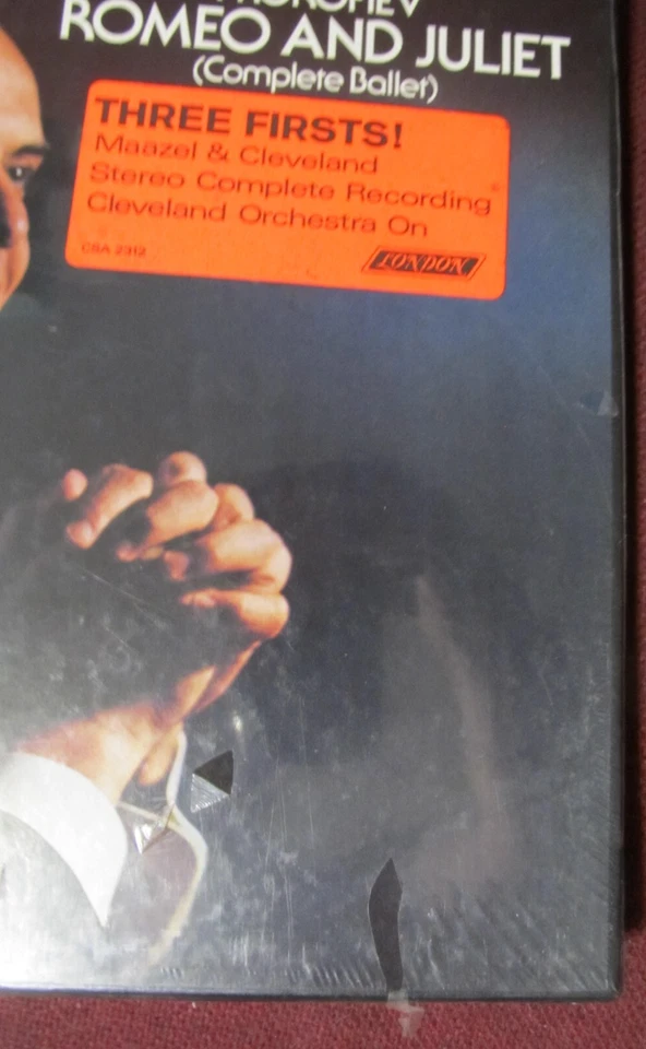 PROKOFIEV Romeo & Juliet LORIN MAAZEL 3 LP Box Set SEALED London CSA-2312 MINT - Image 3 of 4