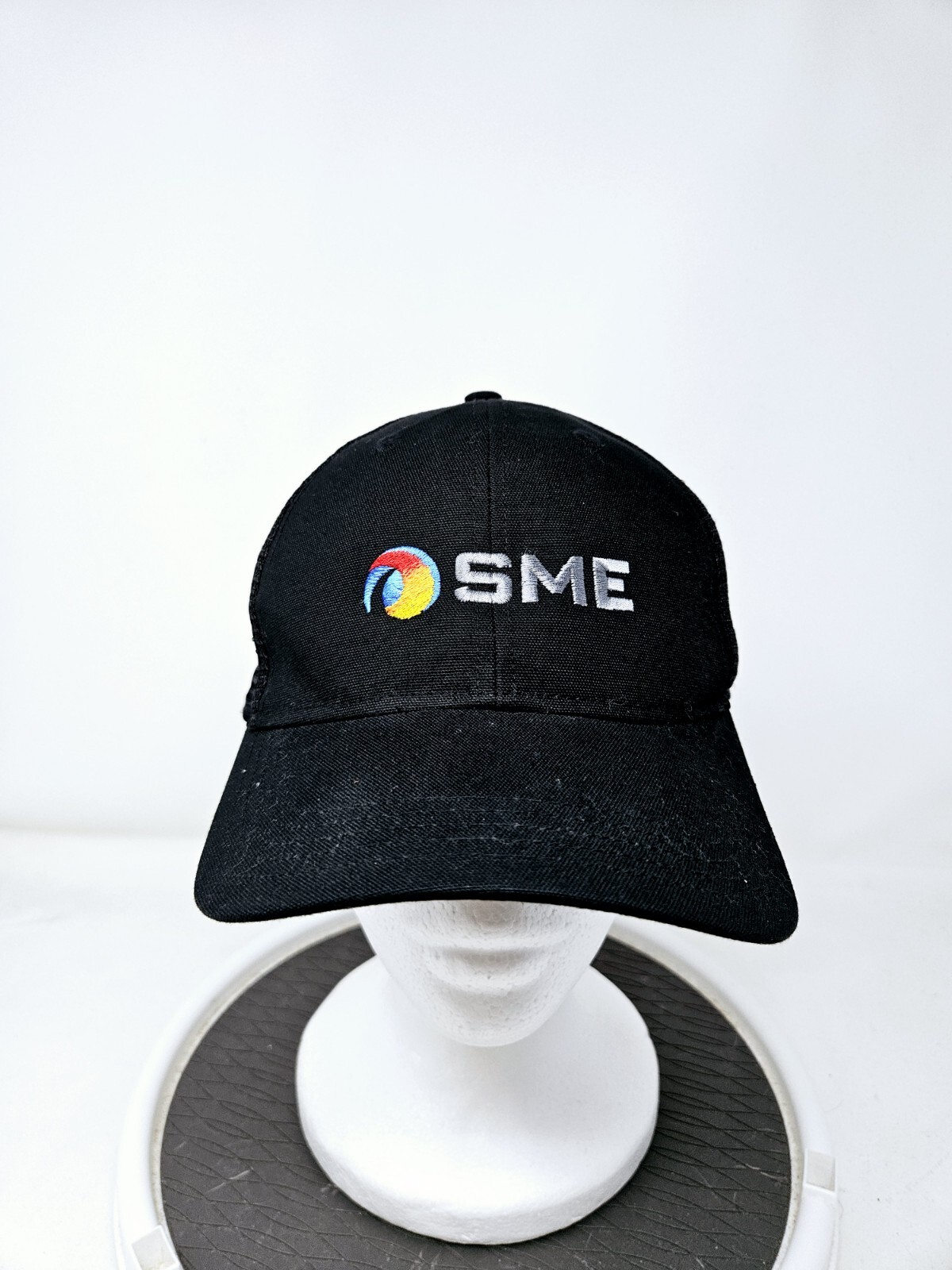 Men's Carhartt Company Logo Black Mesh Snapback Hat Workwear FAST SHIPPING