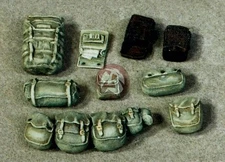 Verlinden 1/35 US Infantry Soldier Field Gear (Backpack, Bags, etc.) WWII 231