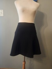 EXPRESS WOMEN'S BLACK SKIRT SIZE 2 Lined Back Zipper Stretch