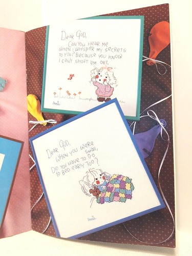 Dear God Kids Anne Fitzgerald Book 5086 Paragon Needlecraft Cross Stitch - Picture 9 of 9