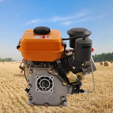 4 Stroke Diesel Engine Single Cylinder Air-cooling Manual Start Small Motor