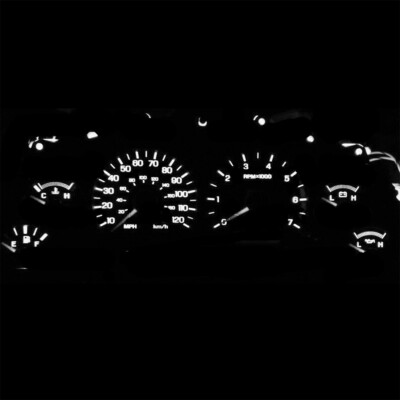 LED BULBS KIT for Ford Mustang 99-04 Instrument Cluster Gauge + Climate Control
